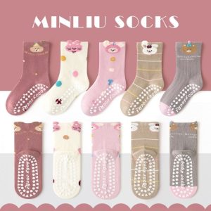 1-3 Year Kids Non-slip Soft Cotton Floor Socks