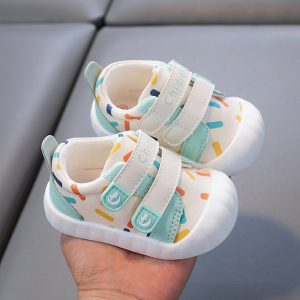 Lightweight Non-slip Kids Casual Shoe - Green