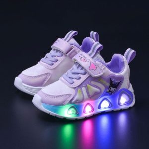Little Princess Soft Lighting Casual Shoe - Purple