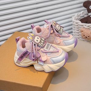 Non-slip Soft Trendy Girls Casual Shoe - Purple