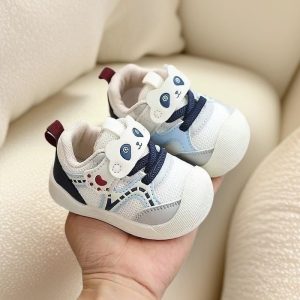Spring Trend Breathable Soft Kids Casual Shoe - Blue