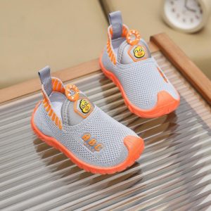 Summer Time Anti-slip Casual Loafer Shoe - Gray