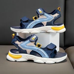 Summer Trend Non-slip Kids Casual Sandal - Dark Blue