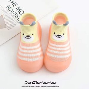 Summer Trend Soft Kids Non-slip Sock Shoe - Pink