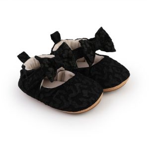 Summer Trend Soft Newborn Baby Girls Shoe - Black