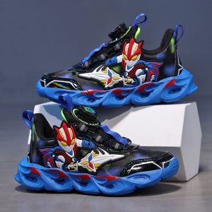 Ultraman Non-slip Kids Lighting Casual Shoe - Blue