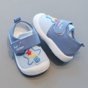 Spring Trend Kids Non-slip Soft Shoe - Blue