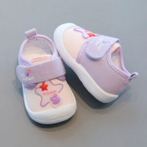 Spring Trend Kids Non-slip Soft Shoe - Purple