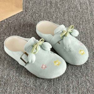 Foreign Trend Soft Womens Versatile Slipper - Blue