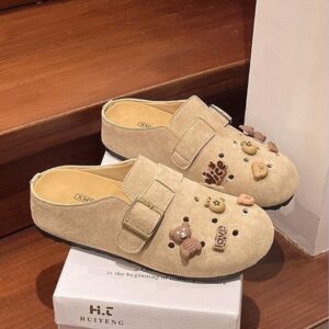 Foreign Trend Soft Womens Versatile Slipper - Khaki