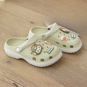 Pop Style Soft Womens Outdoor Clog - Green
