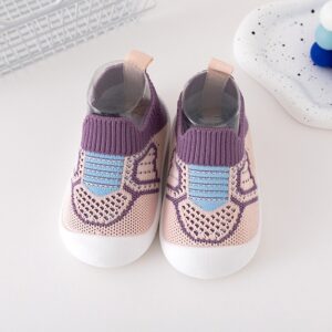 Soft Bottom Breathable Kids Casual Loafer - Purple