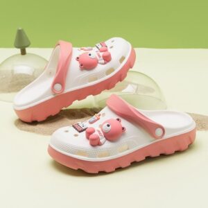 Womens Lightweight Soft Outdoor Clog - Magenta White